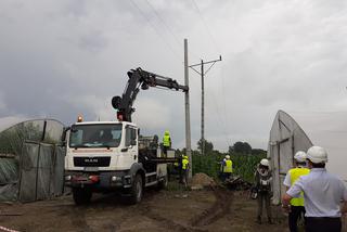 Łódzkie: Kilkanaście tysięcy odbiorców wciąż bez prądu