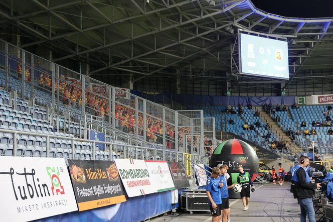 Kolejna porażka Motoru Lublin. Tym razem w starciu z mistrzem Polski. Żółto-biało-niebiescy mogą jednak liczyć na fanatyczny doping!