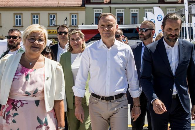 Andrzej Duda z niezapowiedzianą wizytą w Bochni