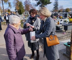 Wolontariusze na starachowickich cmentarzach. Zebrano ponad 13 tysięcy złotych