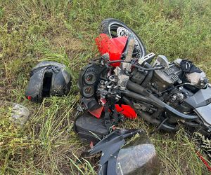 Śmiertelny wypadek w Warszawie. Nie żyje motocyklista. Licznik zatrzymał się na 260 km/h