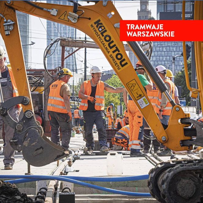 Remont pl. Zawiszy wkracza w nową fazę. Zmiany w komunikacji miejskiej