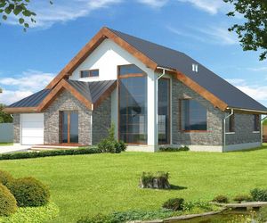 Tradycyjna architektura z nowoczesnymi dodatkami