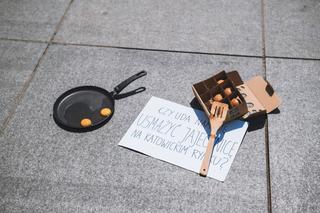 Czy można usmażyć jajecznicę na Rynku w Katowicach