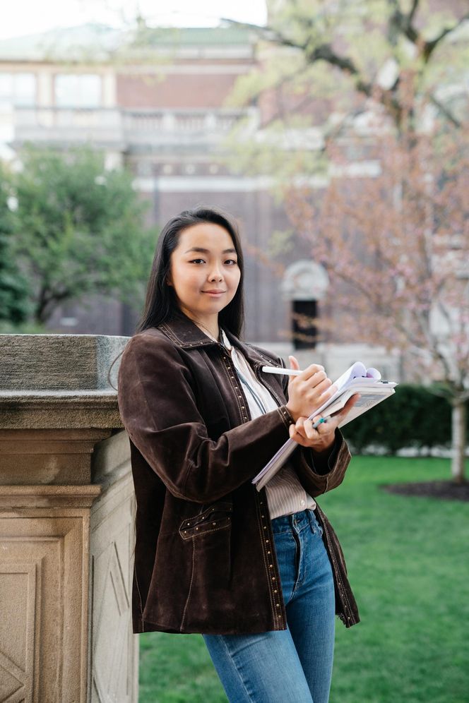 Brązowa kurtka z zamszu