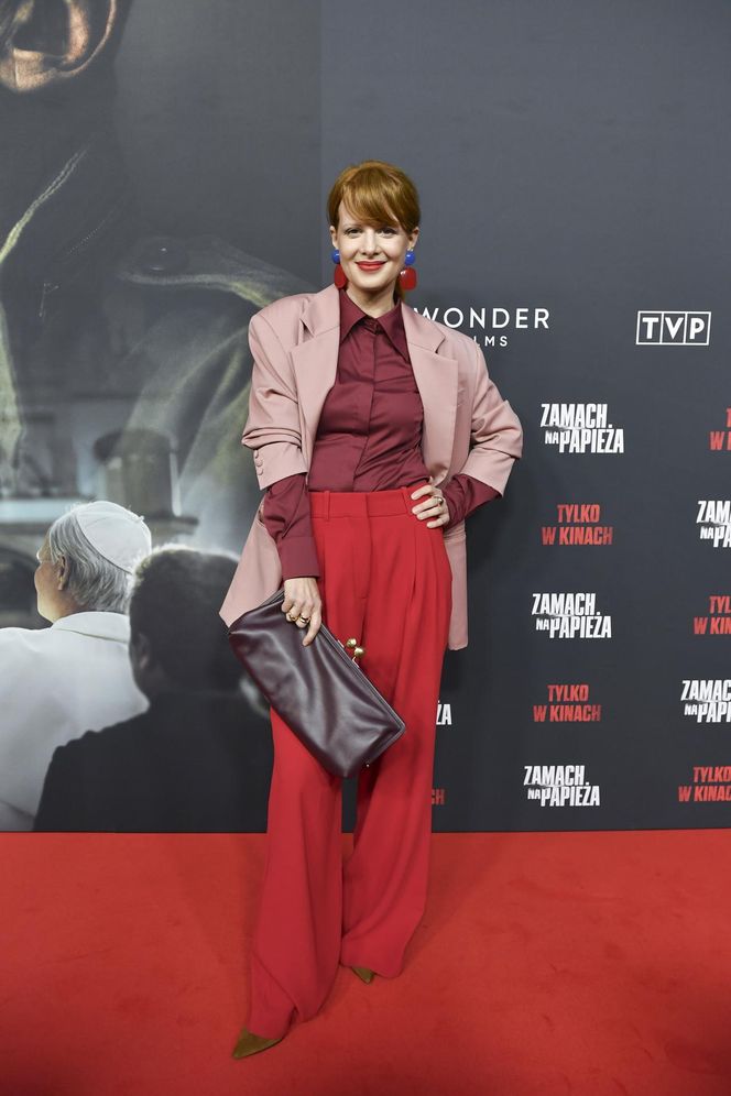 Gwiazdy na premierze filmu "Zamach na papieża" Władysława Pasikowskiego