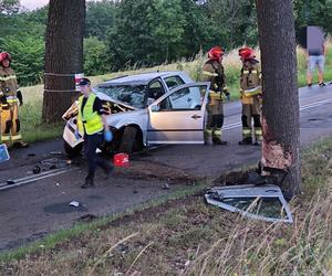 Wypadek w pobliżu Drawska Pomorskiego 