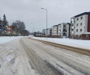 Starachowice zasypane śniegiem