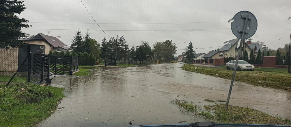 Podtopienia w Małopolsce