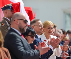 Agata Duda w bieli 