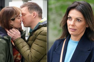 Barwy szczęścia odc. 3054. Łukasz (Michał Rolnicki), Kasia (Katarzyna Glinka), Celina (Orina Krajewska)