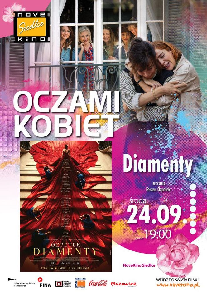Projekcja filmu „Diamenty” już 24 września w NoveKino Siedlce