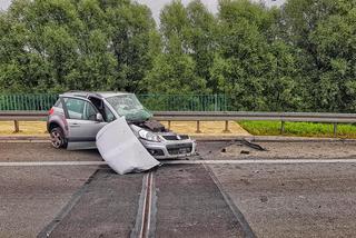 Śmiertelny wypadek na A4. Kierowca jechał pod prąd [ZDJĘCIA]