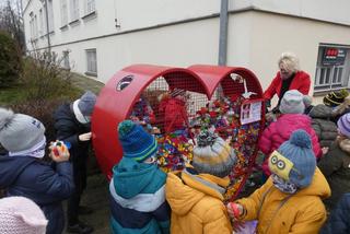 Grajewo. Mieszkańcy błyskawicznie wypełnili nakrętkami czerwone serce [ZDJĘCIA]