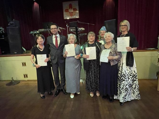 Bankiet z okazji 100-lecia Korpusu Pomocniczego Pań przy SWAP