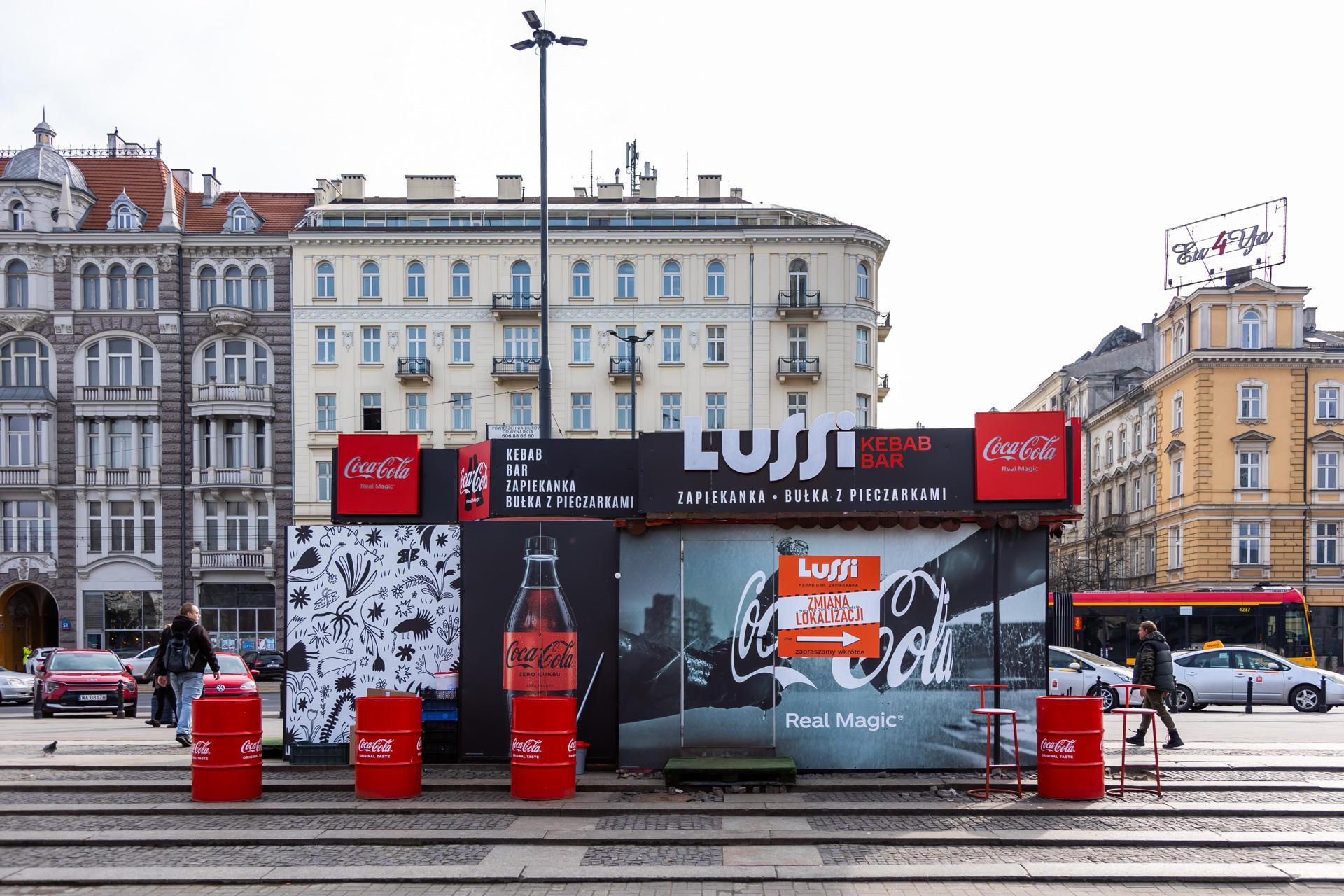 "Znika" Lussi w Warszawie