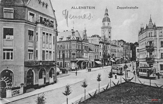 Ulica 11 Listopada w Olsztynie dawniej wyglądała zupełnie inaczej. Nosiła imię niemieckiego inżyniera