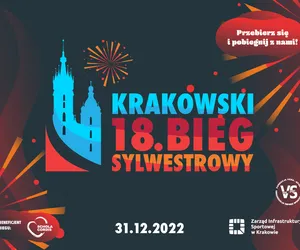 Krakowski Bieg Sylwestrowy 2022. Zmiany w komunikacji miejskiej. Jak pojadą tramwaje?