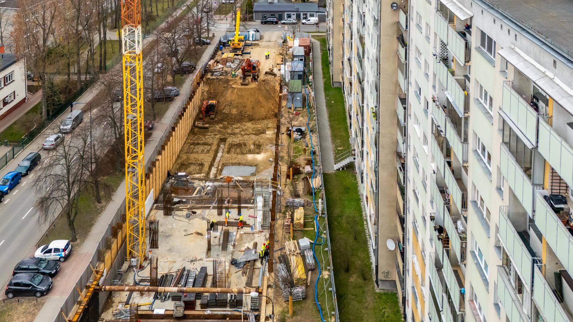 Budowa inwestycji mieszkaniowej Wola Księcia Janusza