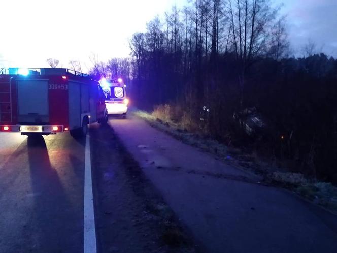 Tragiczny finał podróży! Dwie osoby, w tym DZIECKO, trafiły do szpitala
