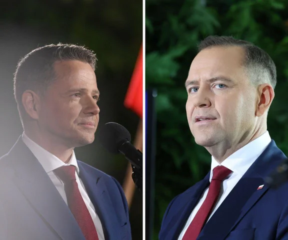 Nawrocki zaprasza Trzaskowskiego na testy. W tle kontrowersyjny gest