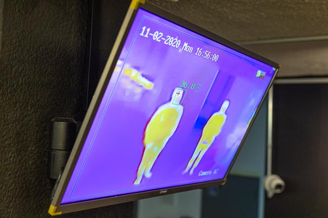 Kamery termowizyjne w kinie Elektronik. Zobacz jak wygląda kontrola temperatury [ZDJĘCIA]
