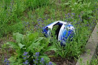 Śmiertelny wypadek motocyklisty w Radości