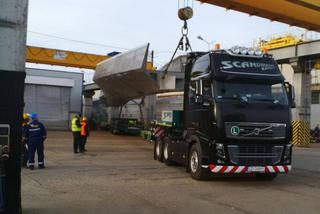 transport ponadgabrytowy kładki