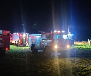 Ogromna tragedia w Irządzach. Bydło spłonęło żywcem, łunę ognia widać było z daleka