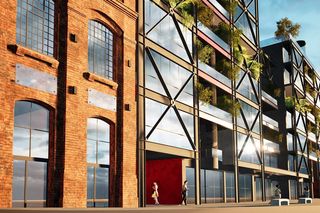 Wizualizacja inwestycji Nova Piotrkowska w Ogrodach Geyera w Łodzi