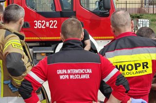 Tragiczny finał poszukiwań pod Włocławkiem. Ciało mężczyzny dryfowało w stawie