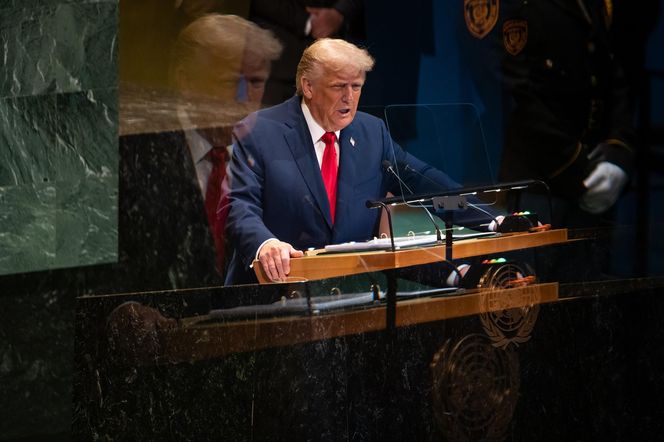 Przyjęcie Donald Trumpa.