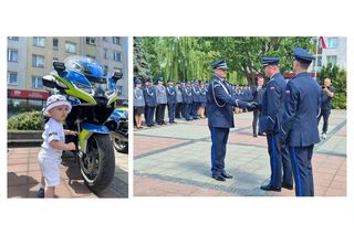 Awanse policjantów, medale oraz atrakcje dla widzów. Święto policji odbyło się w nietypowym miejscu