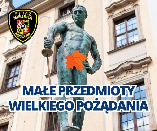 Znów wyrwali pióro Fredry i szpadę Szermierza we Wrocławiu. Wandale uwielbiają te pomniki