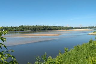Niewiele osób wie o tej plaży nad Wisłą. Nazwa w pełni oddaje jej urok