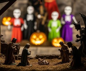 Ksiądz Picur wyjaśnia Halloween. Czy jasełka z diabłem to ta sama symbolika?