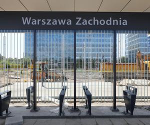 Prace budowlane na stacji Warszawa Zachodnia