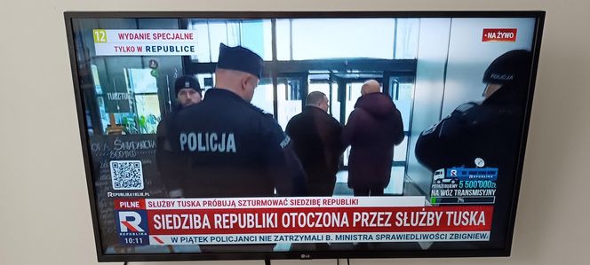 Zbigniew Ziobro w studio TV Republika