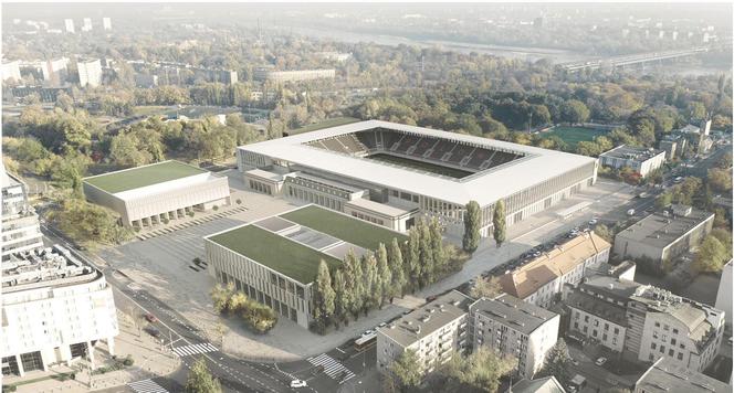 Wizualizacje stadionu Polonii