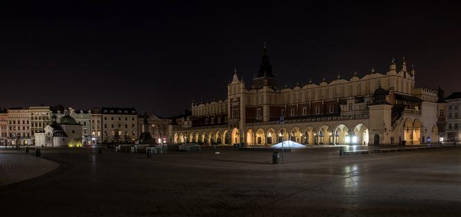 Kraków wyłączył oświetlenie uliczne w nocy