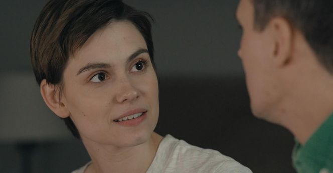 Na dobre i na złe odc. 960. Blanka (Pola Gonciarz), Krzysztof Radwan (Mateusz Damięcki)