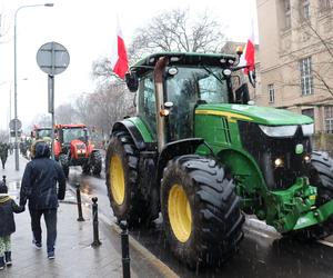 Protest rolników w Poznaniu 