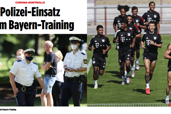 Trening Bayernu