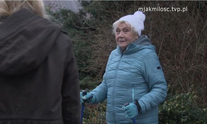 M jak miłość. Barbara Mostowiak (Teresa Lipowska),  Jagoda (Katarzyna Kołeczek)
