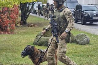 Ćwiczenia służb mundurowych na SGGW