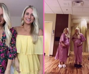 Bliźniaczki urodziły synów w tym samym czasie. Wygląd dzieci zadziwia internautów