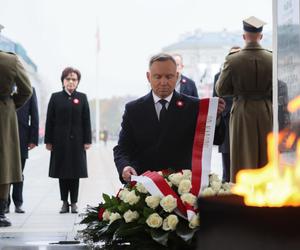 Uroczystości przed Grobem Nieznanego Żołnierza