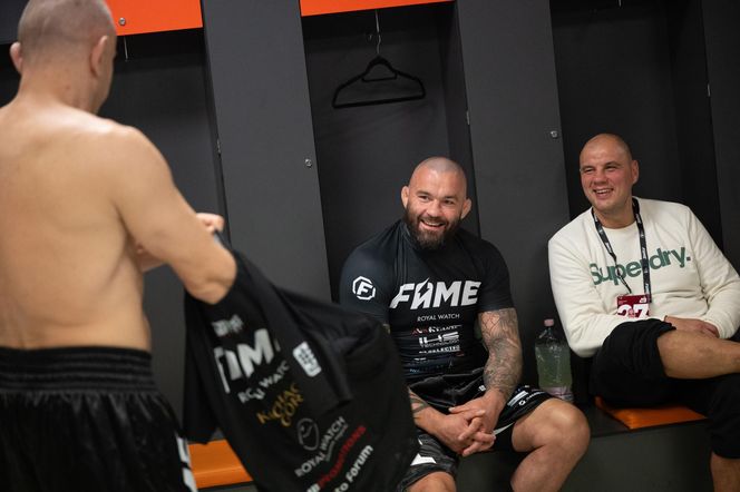 Daniel Nawrocki spotkał się z Tomaszem Adamkiem przed FAME 27