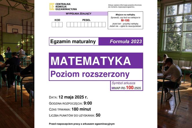Matura 2025. Matematyka rozszerzona zmiotła maturzystów. Mamy odpowiedzi, rozwiązania i arkusze CKE do pobrania!
