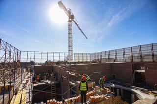 Zniszczony teatr w Mariupolu odbudowują niemieckie firmy